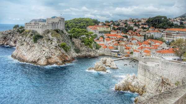 《权力的游戏》君临城拍摄地Dubrovnik 图片来welcomepickups.com